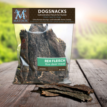 300 Gramm BIG-PACK Rehfleisch - Hundesnacks