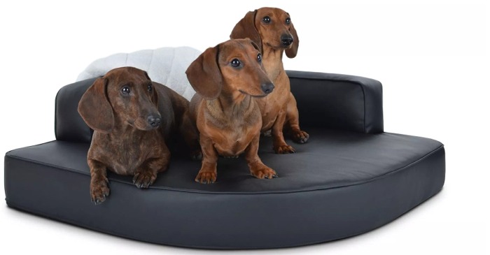 Esquina Kunstleder Hundebett