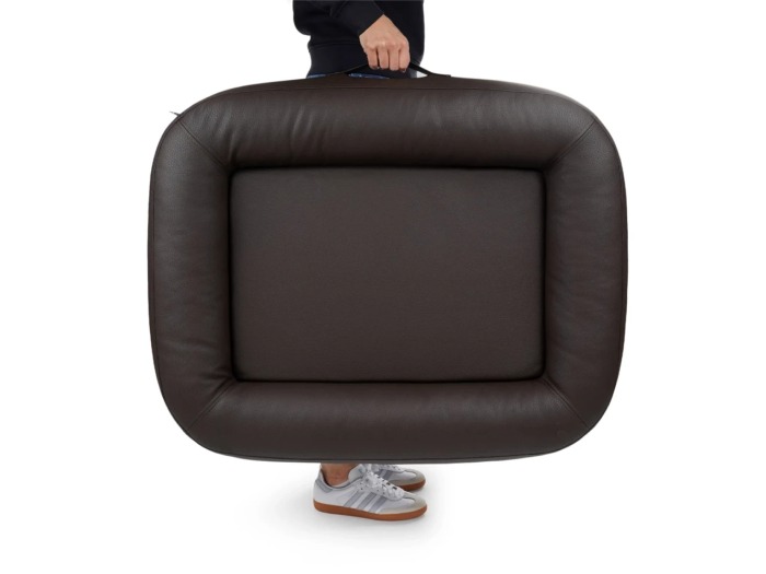 mypado Loui Kunstleder-Premium Hundebett