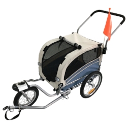 Hunde-Fahrradanhänger