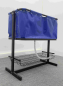 Preview: Hundebadewanne - faltbar - Kunststoff - blau - 101x50x105 cm
