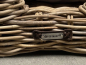 Preview: Hundebett - Nachhaltiges Korbgeflecht - 72x52x40 cm
