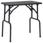 Preview: Trimmtisch für Hunde - schwarz - 1 Pflegearm - Anti-Rutsch - 81x46x76 cm