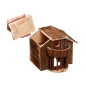 Preview: Karlie Nagerhaus Chalet - 29 x 26 x 24 cm