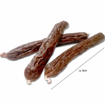 HUNDEGLÜCK Strauß Würstl - 160 Gramm - Hundesnacks