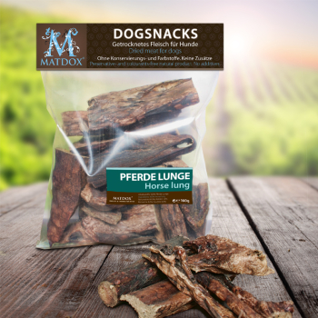 160 Gramm BIG-PACK Pferde Lunge - Hundesnacks