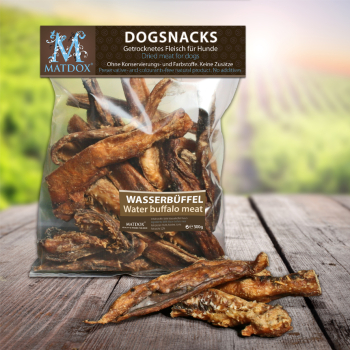 300 Gramm BIG-PACK Wasserbüffelfleisch - Hundesnacks