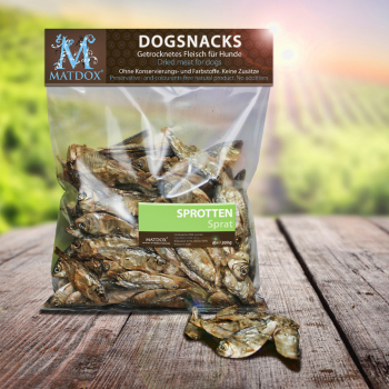 300 Gramm BIG-PACK Sprotten - Hundesnacks