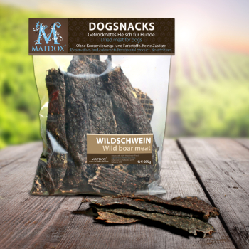 300 Gramm BIG-PACK Wildschwein - Hundesnacks
