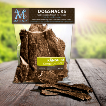 300 Gramm PBIG-PACK Känguru Magerfleisch - Hundesnacks