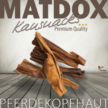 500 Gramm Premium Pferde Kopfhaut - Hundesnacks