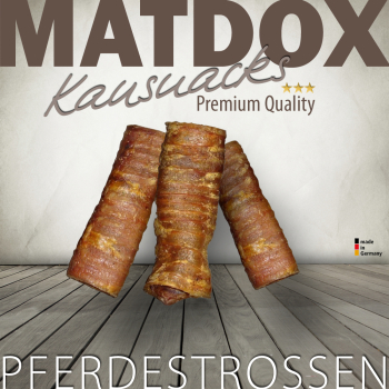 300 Gramm Premium Pferde Strossen - Hundesnacks
