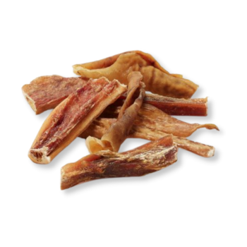 1 kg Rinderkopfhaut aus 100% Rindfleisch - Hundesnack