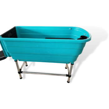 Hundebadewanne - Kunststoff - Duschkabine - 60x124x90 cm