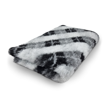 Vet Bed - Hundedecke - 3farbig - hypoallergen - antirutsch - Diamond - schwarz-grau-weiß - div. Größen