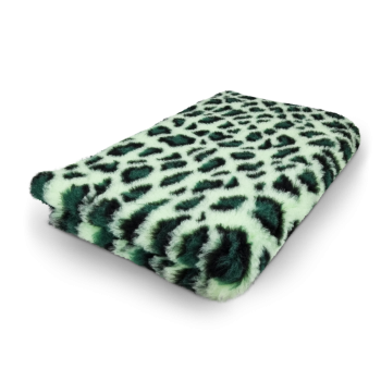 Vet Bed - Hundedecke - 3farbig - hypoallergen - antirutsch - Leopard grün - div. Größen