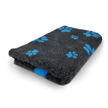 Vet Bed - Hundedecke - hypoallergen - antirutsch - anthrazit-blau - div. Größen