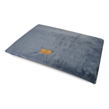 Hundematte - Hundedecke - Fleece - weiche Faserfüllung - dänisch blau - div. Größen