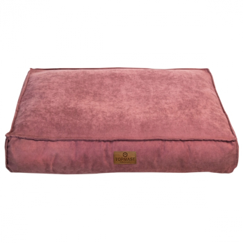 Hundekissen - hochwertiger Velour - altrosa - div. Größen