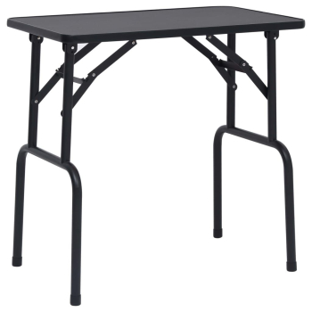 Trimmtisch für Hunde - schwarz - 1 Pflegearm - Anti-Rutsch - 81x46x76 cm