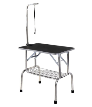 Trimmtisch für Hunde - 1 Pflegearm - Anti-Rutsch - 90x60x75 cm