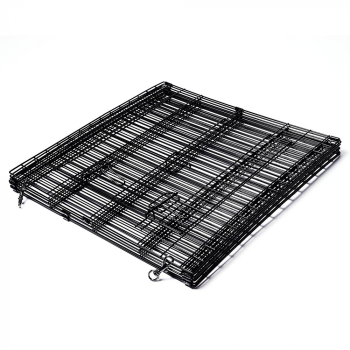 Welpenlaufstall - Metall - schwarz beschichtet - 560 cm - div. Höhen