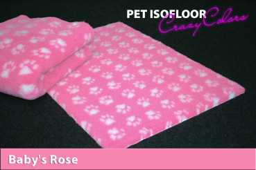 Hundematte Pet Isofloor SX - rutschfest - rosee - div. Größen