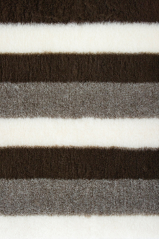 Hundematte Pet Isofloor SX - rutschfest - gestreift beige-braun - div. Größen