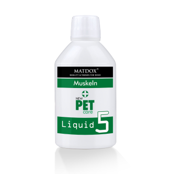 PetCare Kräuterauszug Hund - Liquid 5 Muskeln Kräuterauszug - 250ml