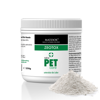 PetCare ZEOTOX Zeolith Pulver für Hunde - 250g