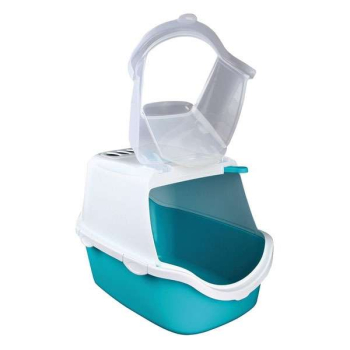Trixie Katzentoilette Vico Easy Clean türkis/weiß