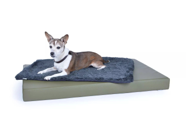Luvano Kunstleder Hundematte - div. Farben + Größen