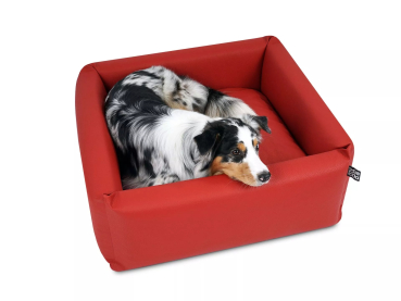 Quadro Kunstleder Premium Hundebett - div. Farben + Größen