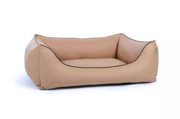 World Kunstleder Hundebett - div. Farben + Größen