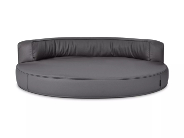 Atlanta Kunstleder-Premium Hundebett - div. Farben + Größen