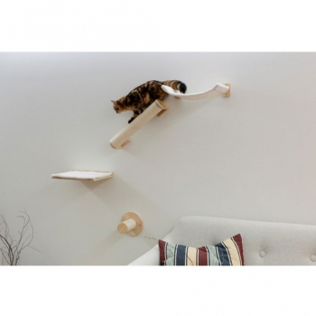 Heizungs-Hängematte - Fleecebett in beige