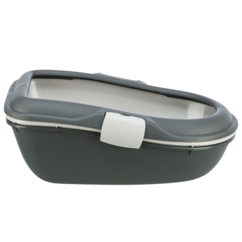 Preview: Trixie Katzentoilette Berto - dunkelgrau