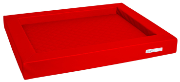 Dogsfavorite orthopädisches Hundebett Rom - gestepptes Kunstleder - div. Größen und Farben