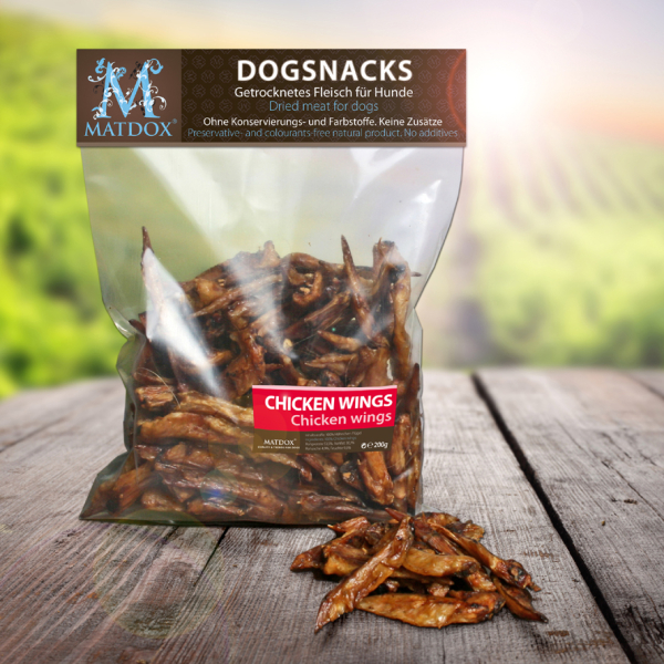 200 Gramm BIG-PACK Chicken Wings - Hundesnacks