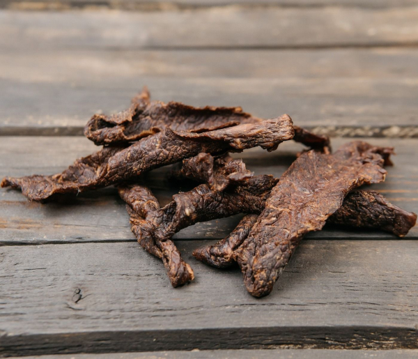 1 kg Getrocknetes Rinderherz - Hundesnack
