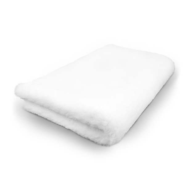Vet Bed - Hundedecke - hypoallergen - antirutsch - Uni - weiß - div. Größen