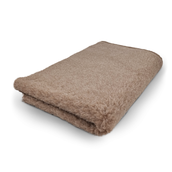 Vet Bed - Hundedecke - hypoallergen - antirutsch - Uni - hellbraun - div. Größen