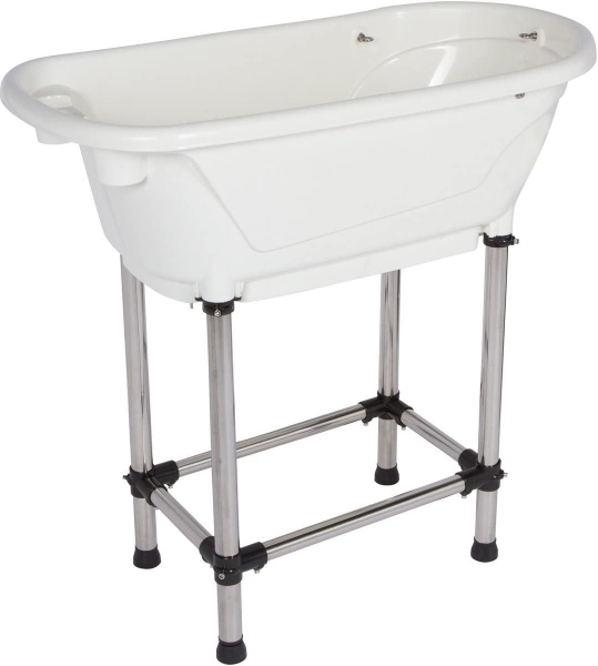 Hundebadewanne - Kunststoff - weiß - 94x50x28 cm