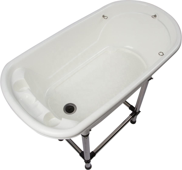 Hundebadewanne - Kunststoff - weiß - 94x50x28 cm