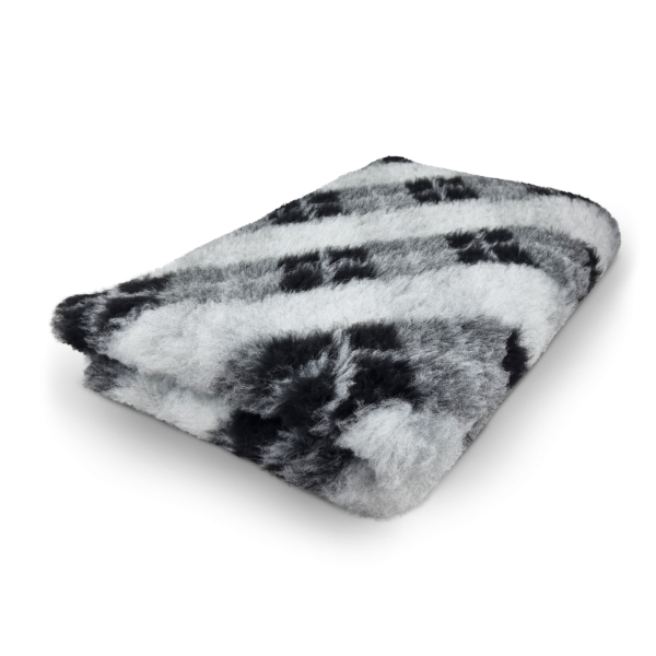 Vet Bed - Hundedecke - 3farbig - hypoallergen - antirutsch - Diamond - schwarz-grau-weiß - div. Größen