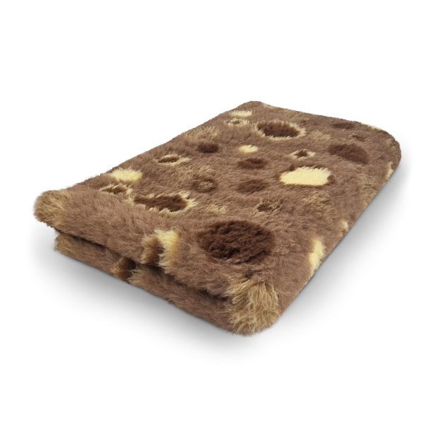 Vet Bed - Hundedecke - 3farbig - hypoallergen - antirutsch - Cirkels braun-creme - div. Größen