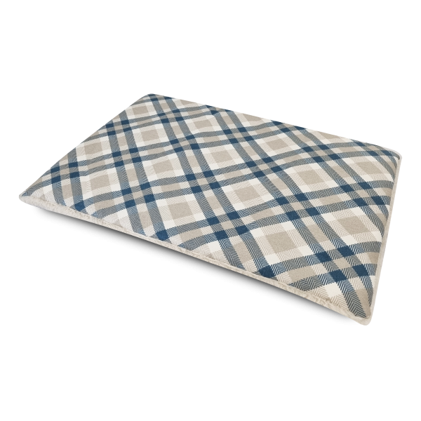 Hundematte - Hundedecke - Fleece - weiche Faserfüllung - schottenkaro - div. Größen
