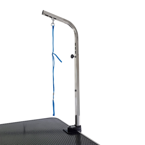 Trimmtisch für Hunde - Trolleyfunktion - 1 Pflegearm - Anti-Rutsch - 110x60x84 cm