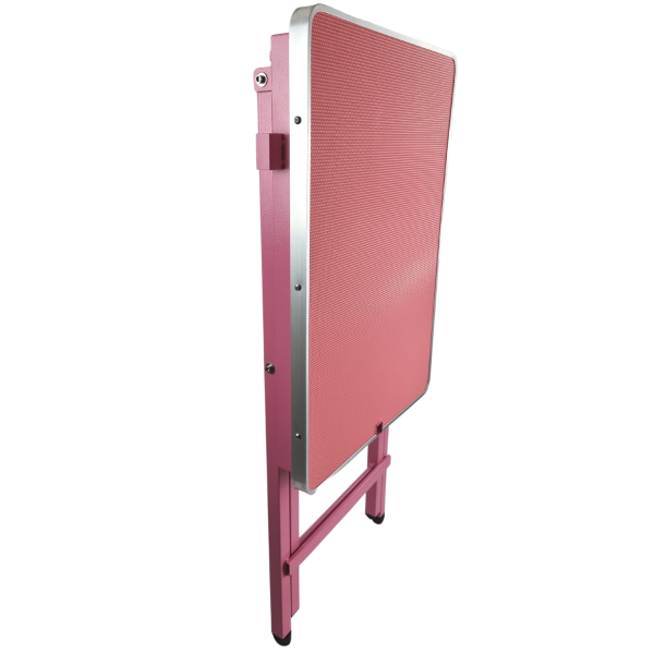 Trimmtisch für Hunde - rosa - 1 Pflegearm - Anti-Rutsch - 60x45x82 cm
