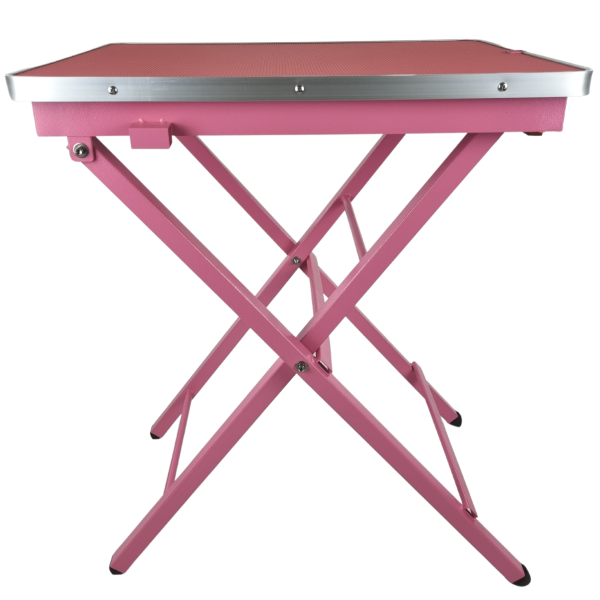 Trimmtisch für Hunde - rosa - 1 Pflegearm - Anti-Rutsch - 60x45x82 cm